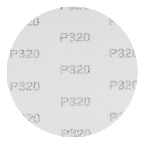Круг абразивный на ворсовой подложке под "липучку", P 320, 125 мм, 10 шт Matrix купить в Москве с доставкой по всей России | ProtosMarket.ru