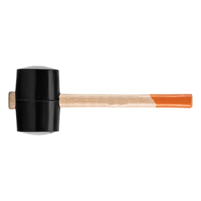 Киянка резиновая, 1130 г, черная резина, деревянная рукоятка Sparta купить в Москве с доставкой по всей России | ProtosMarket.ru