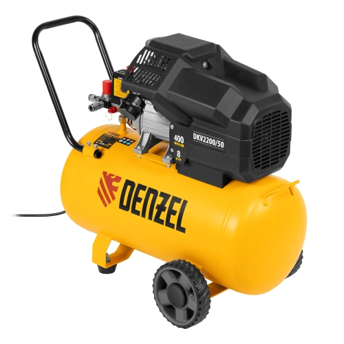 Компрессор воздушный DKV2200/50, Х-PRO 2.2 кВт, 400 л/мин, 50 л Denzel по ценам производителя в Москве с доставкой по всей России