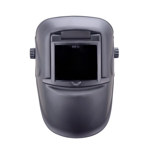 Маска сварщика ГЛАДИАТОР "черная" С5  (пр-во FoxWeld) с откидным стеклом купить в Москве с доставкой по всей России | ProtosMarket.ru