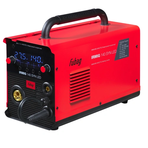 Полуавтомат сварочный инверторный FUBAG IRMIG 140 SYN LED с горелкой 150 А в комплекте купить в Москве с доставкой по всей России | ProtosMarket.ru