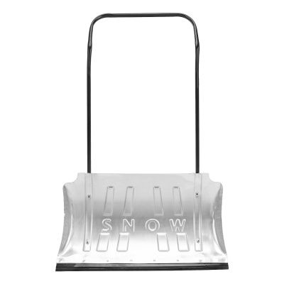 Движок для уборки снега алюминиевый, 750 х 420 х 1120 мм, усиленный, стальная рукоятка, Сибртех купить в Москве с доставкой по всей России | ProtosMarket.ru