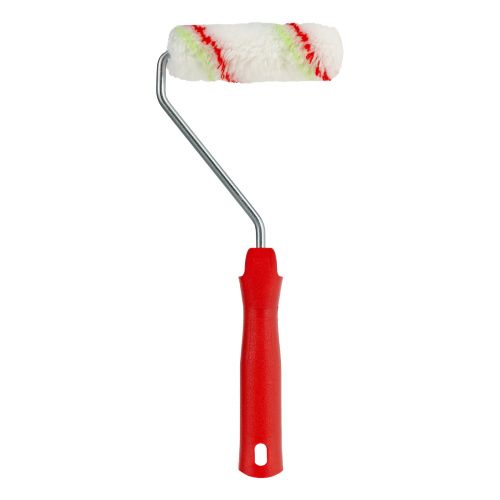 Мини-валик в сборе "Эмали", 110 мм, ворс 12 мм, D 16 мм, D ручки 6 мм, полиамид, полиакрил Сибртех купить в Москве с доставкой по всей России | ProtosMarket.ru