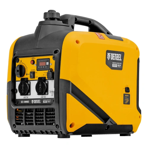 Генератор инверторный GS-3000iS, 3,0 кВт, 230 В, закрытый корпус, ручной старт DENZEL купить в Москве с доставкой по всей России | ProtosMarket.ru