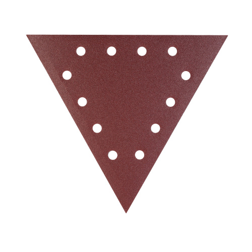 Треугольник шлифовальный на липучке (285мм, Р80, 12 отв) купить в Москве с доставкой по всей России | ProtosMarket.ru
