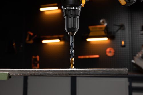 Набор сверл по металлу, 1-10 мм, HSS-Tin, Golden Tip, 10 шт Denzel купить в Москве с доставкой по всей России | ProtosMarket.ru