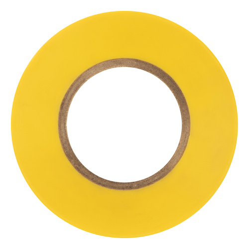 Изолента ПВХ, 19 мм х 20 м, желтая, 150 мкм Matrix купить в Москве с доставкой по всей России | ProtosMarket.ru