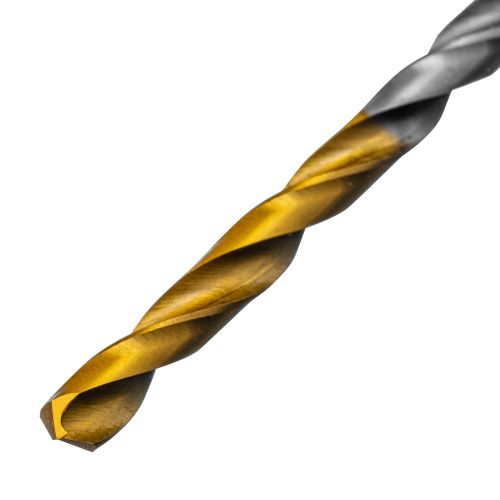 Сверло спиральное по металлу 3,5 x 70 мм, Р6М5, Golden Tip , 2шт. Denzel купить в Москве с доставкой по всей России | ProtosMarket.ru