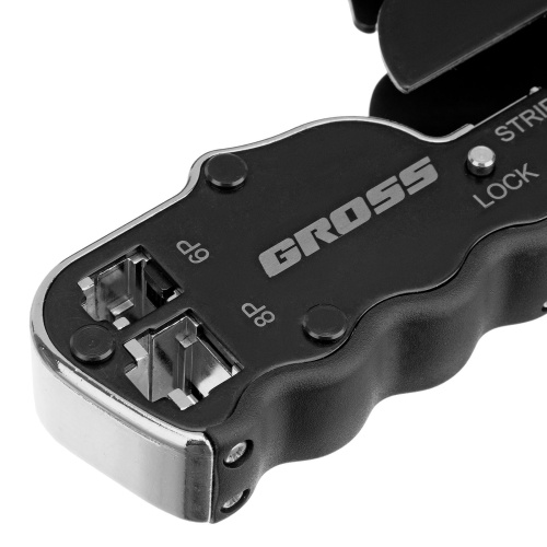 Клещи для обжима телефонных и компьютерных клемм RJ45, 8P и RJ11/12, 6P, компактный размер, CAT5 Gross купить в Москве с доставкой по всей России | ProtosMarket.ru