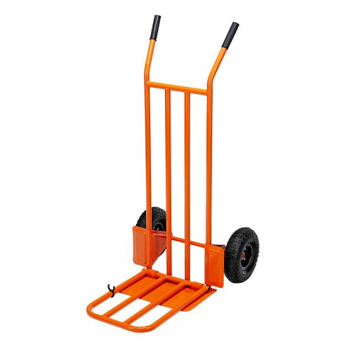 Тележка ручная 2-х колесная, усиленная, г/п 250кг, откидная платформа 530х400мм Сибртех купить в Москве с доставкой по всей России | ProtosMarket.ru