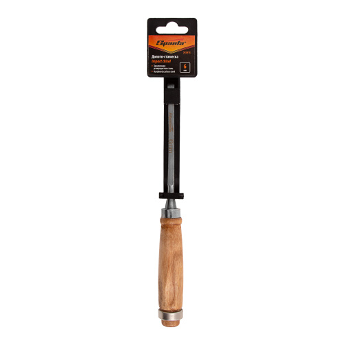 Долото-стамеска 6 мм, деревянная рукоятка Sparta купить в Москве с доставкой по всей России | ProtosMarket.ru