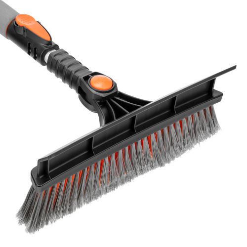 Щетка-сметка для снега со скребком телескопическая 900-1300 мм Stels купить в Москве с доставкой по всей России | ProtosMarket.ru