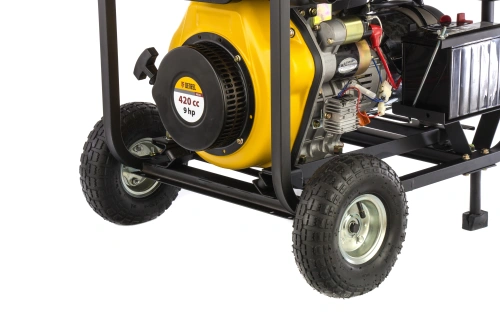 Генератор дизельный DD6300Е, 5.0 кВт, 220 В/50 Гц, 15 л, электростартер Denzel купить в Москве с доставкой по всей России | ProtosMarket.ru