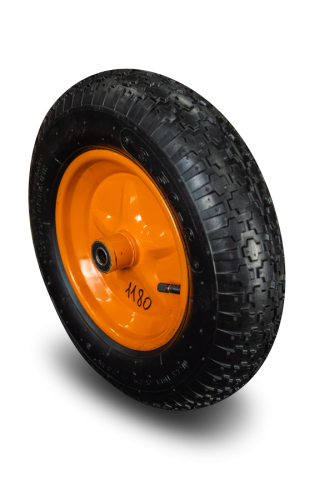 Колесо пневматическое резиновое 370 мм 3.50-8 (подшипник 16 мм) купить в Москве с доставкой по всей России | ProtosMarket.ru