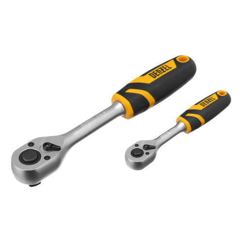 Набор инструментов, 1/2", 1/4", CrV, S2, пластиковый кейс, 100 предметов Denzel купить в Москве с доставкой по всей России | ProtosMarket.ru