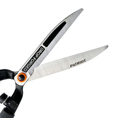 Ножницы для живой изгороди PATRIOT CSF 610, прямые кованые лезвия, PP+TPR рукоятки, регул-ка прижима, 610 мм купить в Москве с доставкой по всей России | ProtosMarket.ru