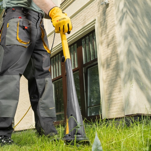 Триммер электрический TE-350, 350 Вт, 260 мм, катушка полуавтомат// Denzel купить в Москве с доставкой по всей России | ProtosMarket.ru