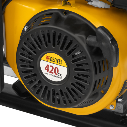 Генератор бензиновый PS 55 EA, 5.5 кВт, 230 В, 25 л, коннектор автоматики, электростартер Denzel купить в Москве с доставкой по всей России | ProtosMarket.ru