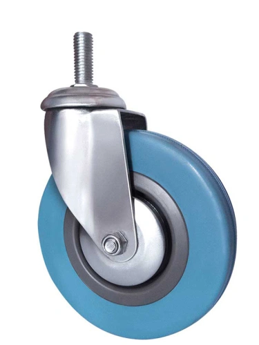 Колесо аппаратное поворотное SCtg 55 125 мм с болтом (зеленое) (F) купить в Москве с доставкой по всей России | ProtosMarket.ru