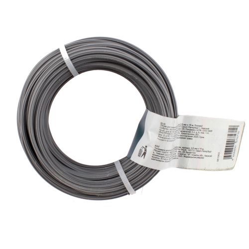 Леска для триммера звезда, армированная алюминием, 2.0 мм х 15 м, Сибртех купить в Москве с доставкой по всей России | ProtosMarket.ru