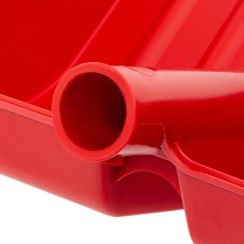 Лопата для уборки снега пластиковая, красная, 420 х 425 мм, без черенка, Сибртех купить в Москве с доставкой по всей России | ProtosMarket.ru