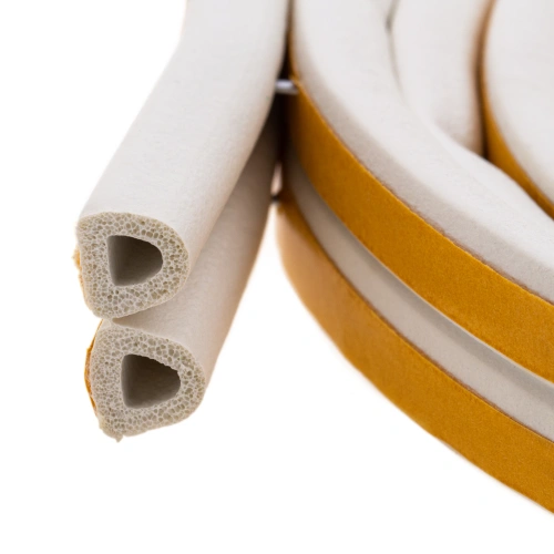 Уплотнитель резиновый, 6 м, профиль "D", белый Сибртех купить в Москве с доставкой по всей России | ProtosMarket.ru