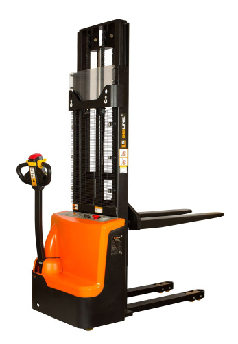 Штабелер электрический самоходный, поводковый 1,5 т - 3 м Вилы: 1150 , Гелевая АКБ, WS1530 SIBLINE купить в Москве с доставкой по всей России | ProtosMarket.ru