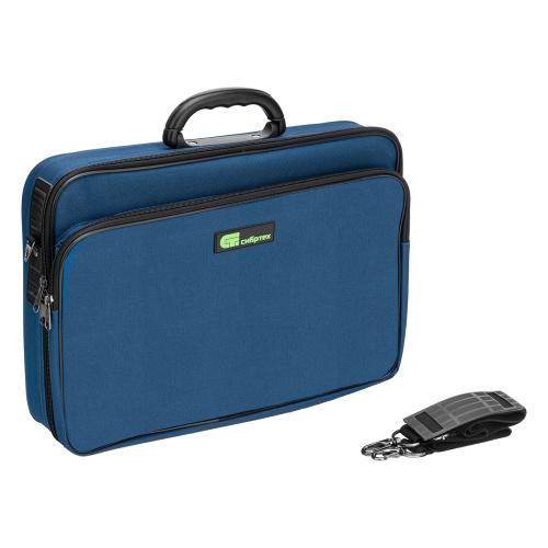 Кейс монтера, 470х340х110 мм, 25 карманов, наплечный ремень Сибртех купить в Москве с доставкой по всей России | ProtosMarket.ru