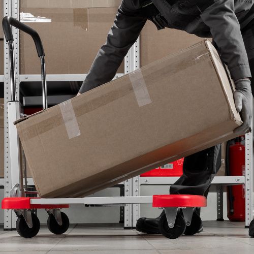 Тележка хозяйственная, телескопическая, грузоподъемность 150 кг Matrix купить в Москве с доставкой по всей России | ProtosMarket.ru