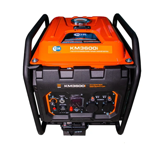 Генератор бензиновый инверторный 3,6 кВт 220В 12 л с электростартером TOR KM3600i купить в Москве с доставкой по всей России | ProtosMarket.ru