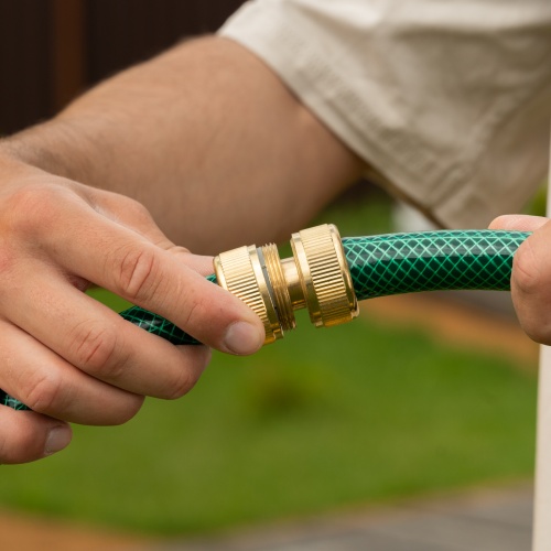 Муфта ремонтная для шланга, 3/4, латунная Palisad купить в Москве с доставкой по всей России | ProtosMarket.ru