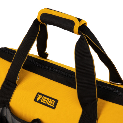 Сумка для инструмента, 500х245х300 мм, 20 карман.,съемный органайз. 10 карман.,наплеч. рем. Denzel купить в Москве с доставкой по всей России | ProtosMarket.ru