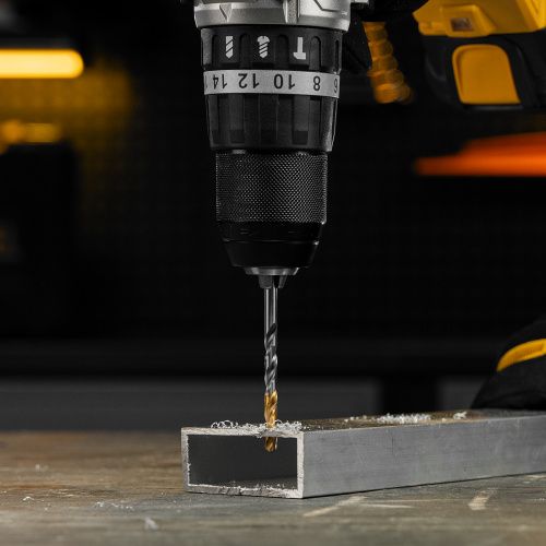 Сверло спиральное по металлу 5 x 86 мм, Р6М5, Golden Tip  Denzel купить в Москве с доставкой по всей России | ProtosMarket.ru