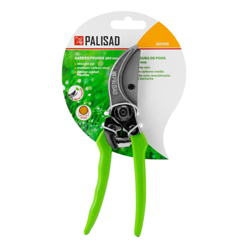 Секатор прямого реза, 200 мм, металлические обрезиненные рукоятки Palisad купить в Москве с доставкой по всей России | ProtosMarket.ru