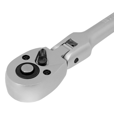 Ключ-трещотка шарнирный 1/4", СrV, 72 зуба, с быстрым сбросом, матовый хром Stels купить в Москве с доставкой по всей России | ProtosMarket.ru