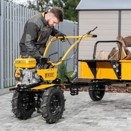 Мотоблок DPT-270S, 7 л.с., ремен.сцеп, фрез 3х4, ШОМ, передачи 2В/1Н Denzel купить в Москве с доставкой по всей России | ProtosMarket.ru