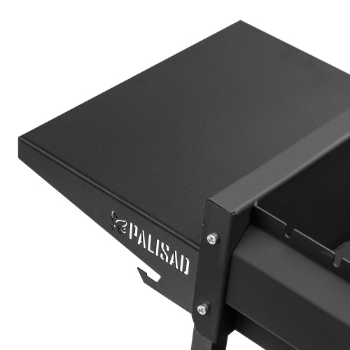 Мангал сварной на колесах, 662 х 390 х 152/805 мм, сталь 2 мм, кочерга в комплекте, Camping Palisad купить в Москве с доставкой по всей России | ProtosMarket.ru