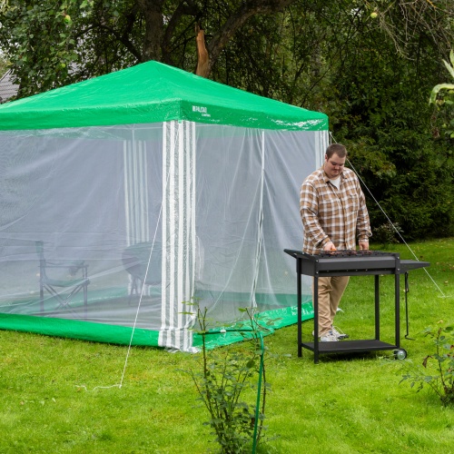 Тент садовый с москитной сеткой, 2.5 х 2.5/2.4, Camping Palisad купить в Москве с доставкой по всей России | ProtosMarket.ru