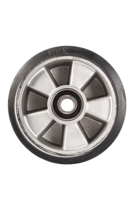 Колесо резиновое 180х50 мм с подшипником для тележек гидравлических BF/BF-III/DF-III/RHP/AC/DF/CW2 купить в Москве с доставкой по всей России | ProtosMarket.ru