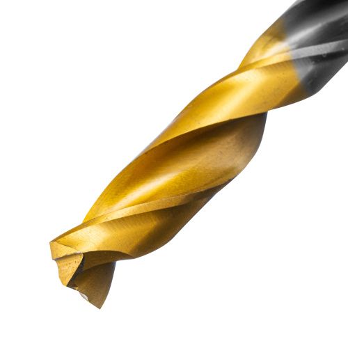 Сверло спиральное по металлу 9 x 125мм, Р6М5, Golden Tip, многогранная заточка Denzel купить в Москве с доставкой по всей России | ProtosMarket.ru