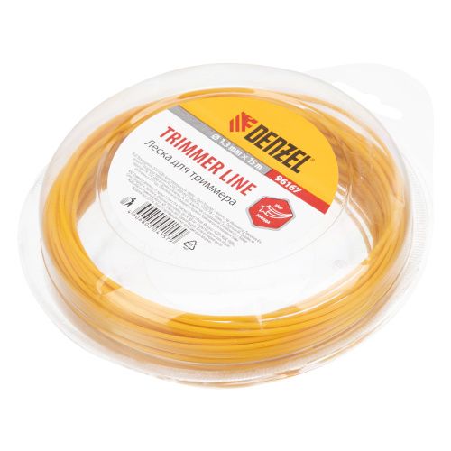 Леска для триммера, звезда, 1.3 мм х 15 м Denzel купить в Москве с доставкой по всей России | ProtosMarket.ru