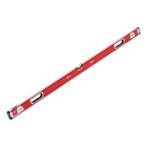 Уровень алюминиевый, магнит, фрезерованный, 3 глазка (1 зеркальный) двухкомпонентные рукоятки, 1500 мм Matrix купить в Москве с доставкой по всей России | ProtosMarket.ru