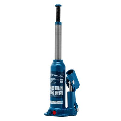 Домкрат гидравлический бутылочный, 2 т, h подъема 178-338 мм Stels купить в Москве с доставкой по всей России | ProtosMarket.ru