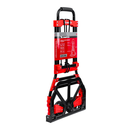 Тележка хозяйственная, складная, 2 колесная, грузоподъемность 80 кг Matrix купить в Москве с доставкой по всей России | ProtosMarket.ru