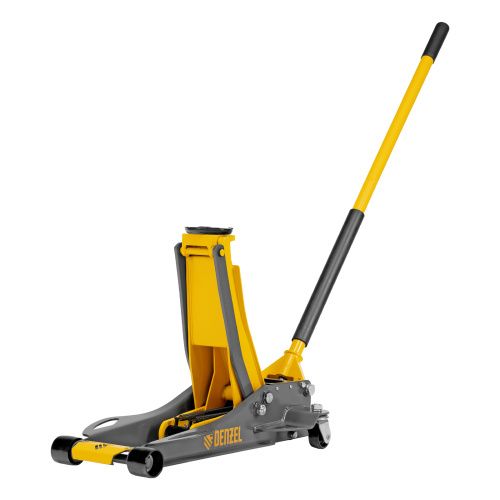 Домкрат гидравлический подкатной, 3 т, 75-500 мм, быстрый подъем, низкий подхват, проф. Denzel купить в Москве с доставкой по всей России | ProtosMarket.ru