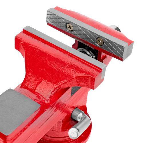 Тиски слесарные, 80 мм, настольные, поворотные, c наковальней MTX купить в Москве с доставкой по всей России | ProtosMarket.ru