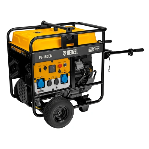 Генератор бензиновый PS-180EA, 18 кВт,230 В, 65л, разъём ATS,эл.старт Denzel купить в Москве с доставкой по всей России | ProtosMarket.ru