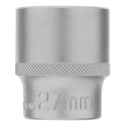 Головка торцевая, 27 мм, шестигранная, CrV, под квадрат 1/2 Stels купить в Москве с доставкой по всей России | ProtosMarket.ru