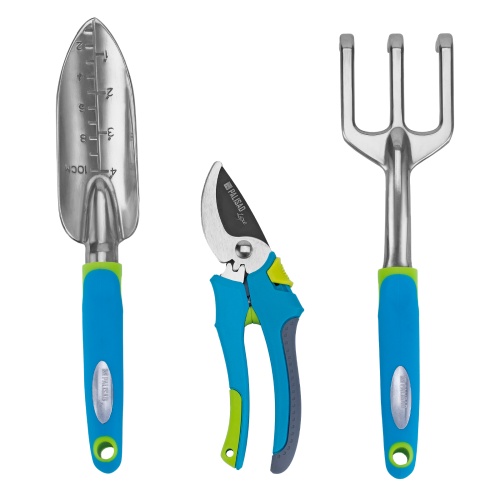 Набор садового инструмента с секатором, алюминиевый цельнолитой, 3 предмета, LUXE Palisad купить в Москве с доставкой по всей России | ProtosMarket.ru