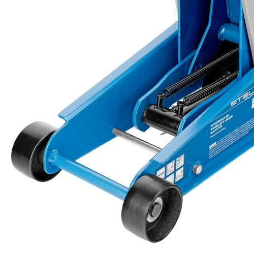 Домкрат гидравлический подкатной, 3 т, 120-450 мм, быстрый подъем, проф. Stels купить в Москве с доставкой по всей России | ProtosMarket.ru